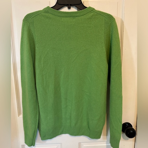 M&S Collection LambsWool Rich Sweater  NWT Size 6  Lime Green - Picture 7 of 12
